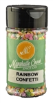 Rainbow Confetti Mini Jar
