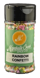 Rainbow Confetti Mini Jar