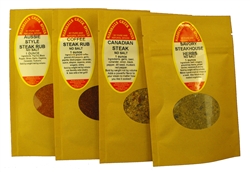 Sample Gift Pack - Steak & Beef Lovers Blends, No Salt