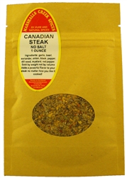 Sample CANADIAN STEAK SEASONING NO SALT (COMPARE TO MONTREAL SEASONING Â®)â“€