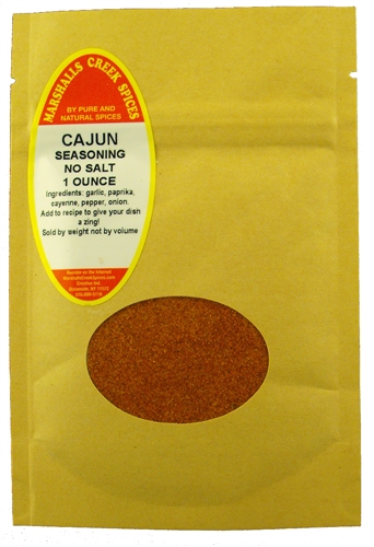 Sample CAJUN SEASONING NO SALTⓀ