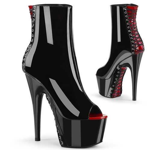 adore 1025 black red patent black
