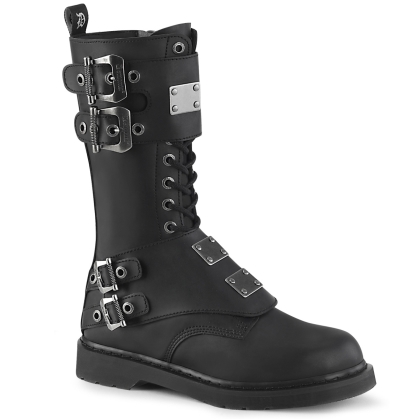 bolt 345 black vegan leather