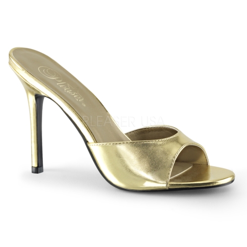 metallic gold bridesmaids shoes