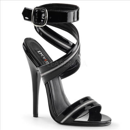 high stiletto heel wrap around straps sandals