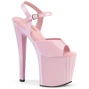 7inch   7 1 2inch heel baby pink patent baby pink