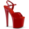 7inch   7 1 2inch heel red patent red