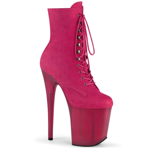 flamingo 1020fst hot pink faux suede frosted hot p