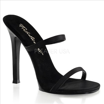 Pleaser Black Heels 5 Inch