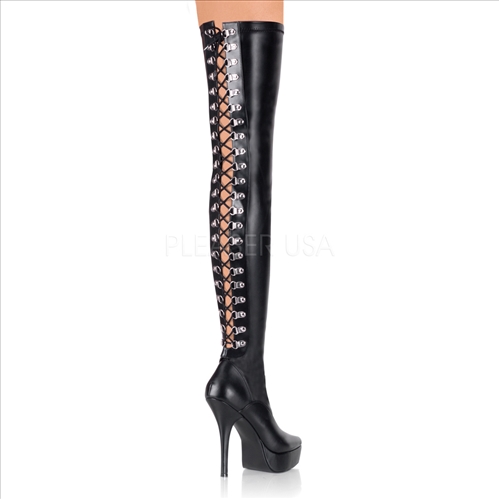 Pleaser Black 5 Inch Heels