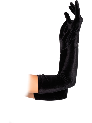 Accessories Velvet Opera Length Gloves