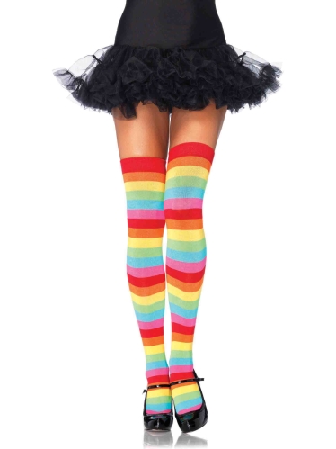 Stockings Multicolor Thigh Highs