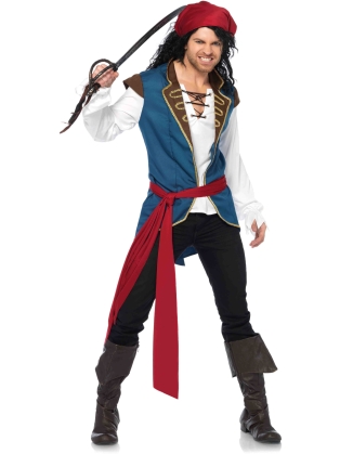 Costumes Men's Pirate Scoundrell