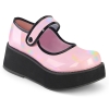 baby pink holo patent