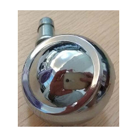 1.5" inch Shepherd Round ball Metal Tread with Chrome Plating Caster