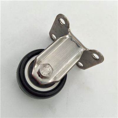 2" Inch Stainless Steel Caster PU Wheel with Top Plate