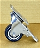 2" Inch Stainless Steel Caster PU Wheel with Top Plate with Brakes