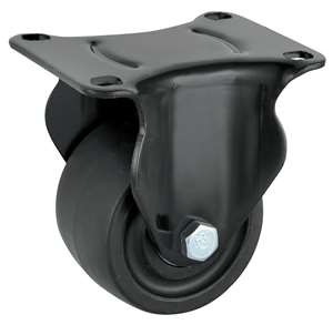 2" Inch Caster  220 lbs Fixed Nylon Top Plate