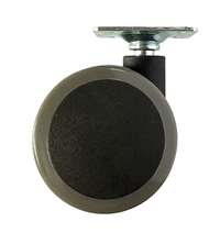 2" Inch Caster  55 lbs Swivel Nylon and  Polyvinyl Chloride Top Plate