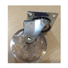 3"Inch Light Duty Clear Swivel Caster Wheel with 110lbs Load Rating