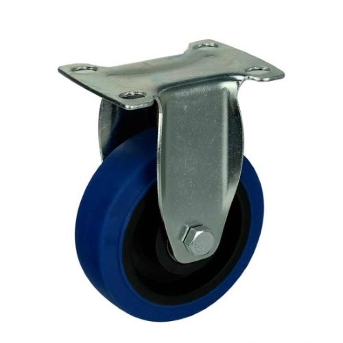 3" Inch Caster  176 lbs Rigid Thermoplastic Rubber Top Plate