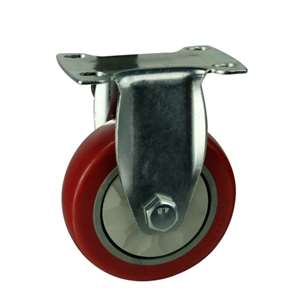 3" Inch Caster  132 lbs Rigid Polyvinyl Chloride Top Plate