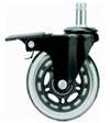 3" Inch Caster  99 lbs Swivel and Upper Brake Polyurethane