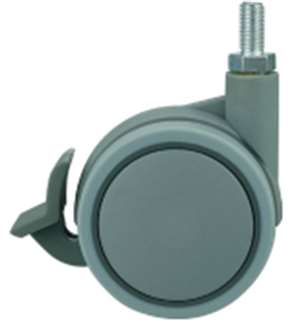 3" Inch Caster  88 lbs Swivel Polypropylene