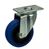 3" Inch Caster  176 lbs Swivel Thermoplastic Rubber Top Plate