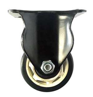 4" Inch Caster  551 lbs Fixed Polyurethane  and  Polypropylene Top Plate