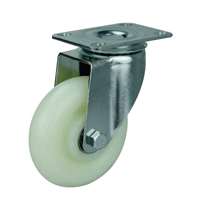 4" Inch Caster  551 lbs Swivel Polypropylene Top Plate