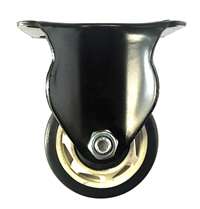 5" Inch Caster  661 lbs Fixed Polyurethane  and  Polypropylene Top Plate