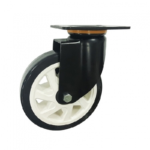 5" Inch Caster  661 lbs Swivel Polyurethane  and  Polypropylene Top Plate