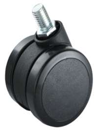 60mm Caster  77 lbs Swivel and Upper Brake Nylon and  Polyvinyl Chloride