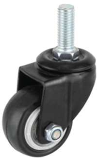 63mm Caster  88 lbs Swivel Polyvinyl Chloride