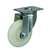 6" Inch Caster  772 lbs Swivel Polypropylene Top Plate