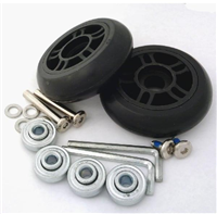 1 pair of Travel Bags Replacement Luggage Wheels