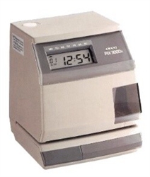Amano PIX-4000 Time-Date-Number Stamp with optional power reserve