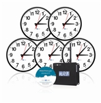 Wireless Analog Clocks 'Clocks in a Box' Bundle