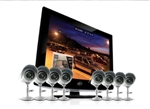 SVAT 19' All-In-One Security System with 8 Indoor/Outdoor High Resolution Cameras