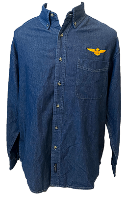 Men's Long Sleeve Denim