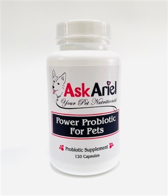 120 Cap-Power Probiotic For Pets