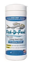 Fish D-Funk Hand Wipes in Canister - Non Scented