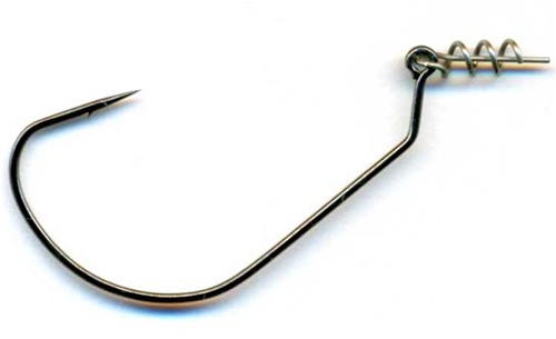 Owner Twistlock Finesse Hooks with CPS Baitholder-Ideal Worm Hook for  Rigging Finesse Baits