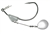 Owner Hooks FLASHY SWIMMER Silver Colorado w/CPS - A Revolutionary Weighted Swimbait Hook