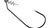 Owner Bass Hooks-Twistlock Light Wire Worm Hook with CPS