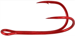 Owner Double Frog Hook - Red