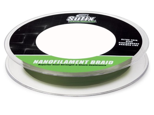 Sufix Nanobraid - Nanofilament Braid - Low-Vis Green