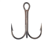 VMC 9649 Round Bend Treble Hook Bronze