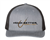 Hooksetter Logo Embroidered Ball Cap - Heather Grey and Black